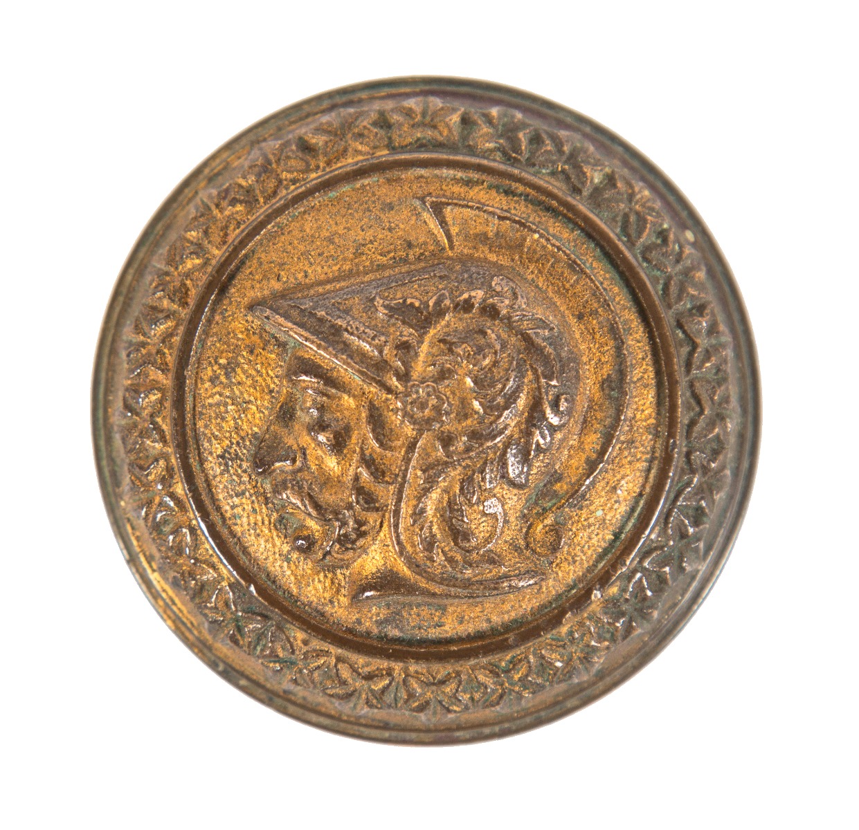 hard to find early 1880's ornamental cast bronze 