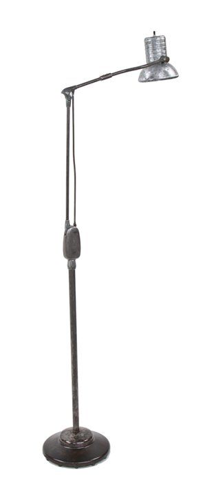 Cast Iron Weighted Base, Vintage Cast Iron Floor Lamp