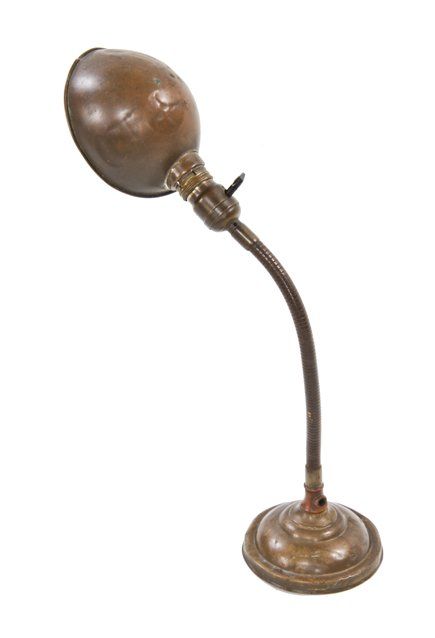 Desk Lamp, Gooseneck Table Lamp Vintage