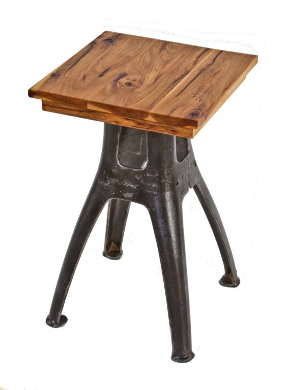 Early 20th Century Antique Wooden Step Stool Table