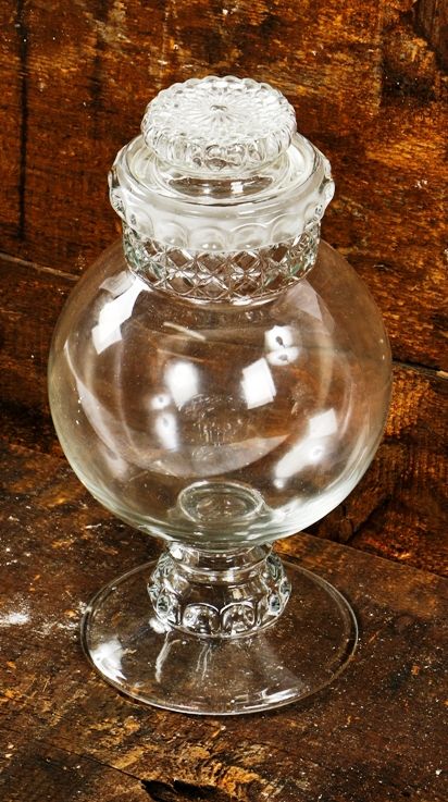early 1900's antique american original and intact salvaged chicago  confectionery shop or soda parlor clear glass