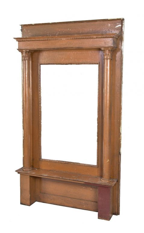 Console With Beveled Mirror, What Makes A Pier Mirror