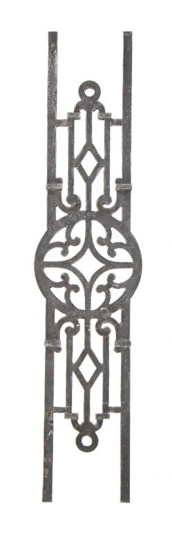 original museum-quality j.e.o. pridemore-designed ornamental cast iron atmospheric nortown theater lobby staircase baluster