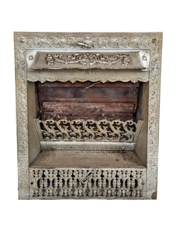 Antique Fireplace Mantels Inserts, Antique Gas Fireplace Insert Restoration