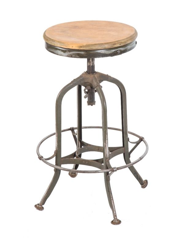 Fully Functional Antique American, Vintage Bar Stools Chicago Il