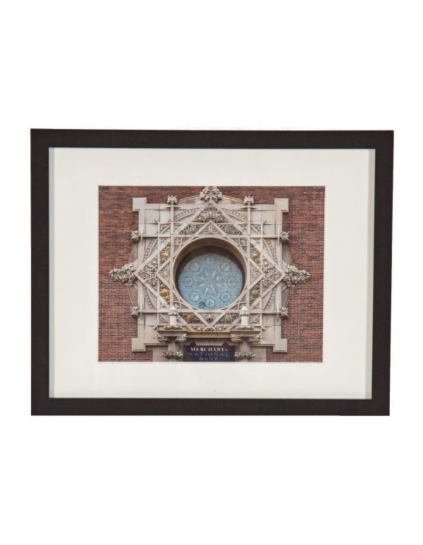 limited edition eric j. nordstrom framed "merchants' national bank" museum quality framed and matted digital print