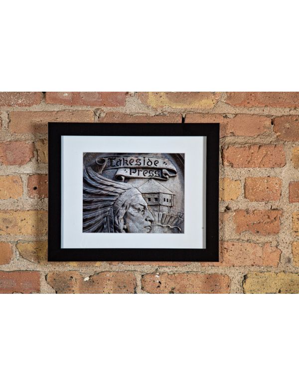 limited edition eric j. nordstrom framed and matted "lakeside press" museum quality framed digital print
