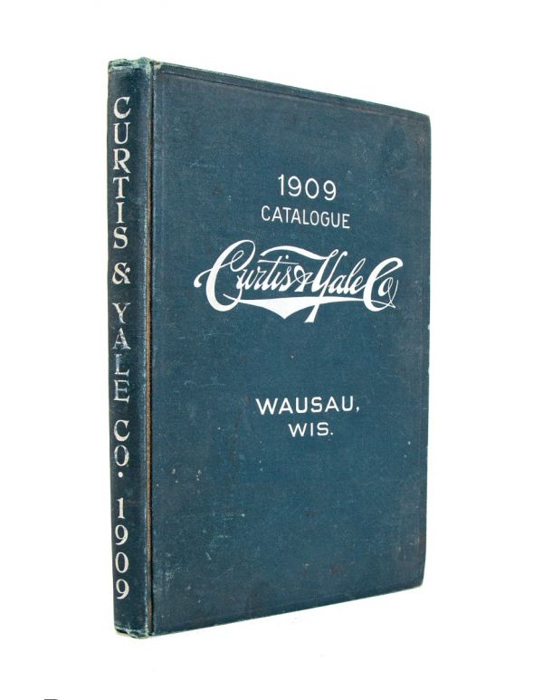 rare early 20th century hardbound curtis and yale profusely illustrated residential and commercial millwork catalog