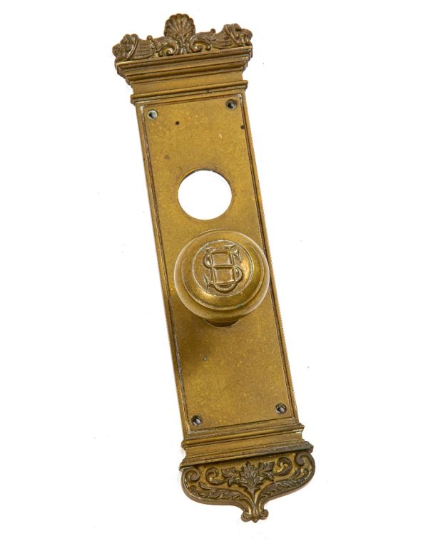 historically important henry ives cobb-designed custom hardware for chicago's federal building 