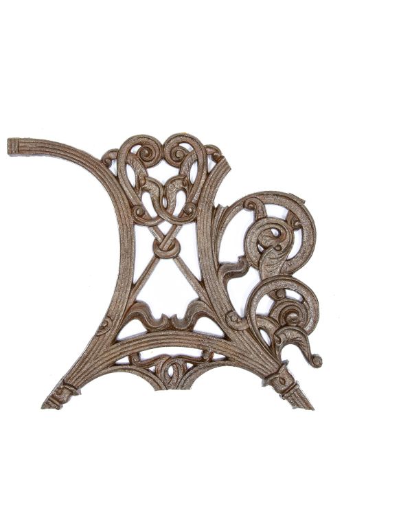 original 1888 ornamental cast iron john wellborn root-designed kansas city board of trade building lobbyy fragment