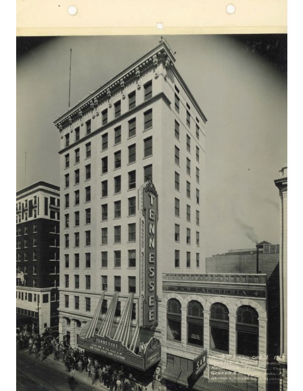 original 1928 graven and mayger photographic prints of the tennessee theater photographed by thompson company photographers  