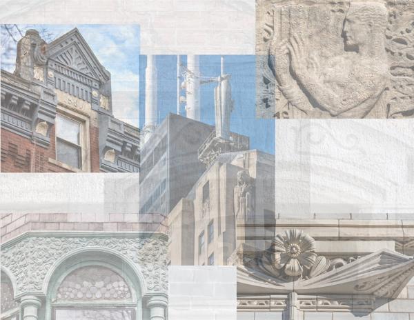 photographic images from chicago architectural ornament survey (caos) fall of 2022