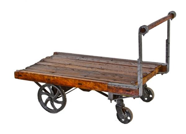 a huge load of c. 1918 towsley factory furniture carts arrived earlier this week