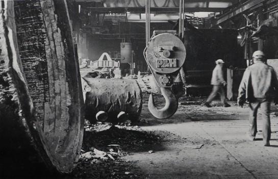 salvaging long-forgotten remnants of a. finkl foundry gantry and overhead cranes