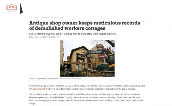 eric j. nordstrom's workers cottage efforts featured in urban design blog curbed chicago