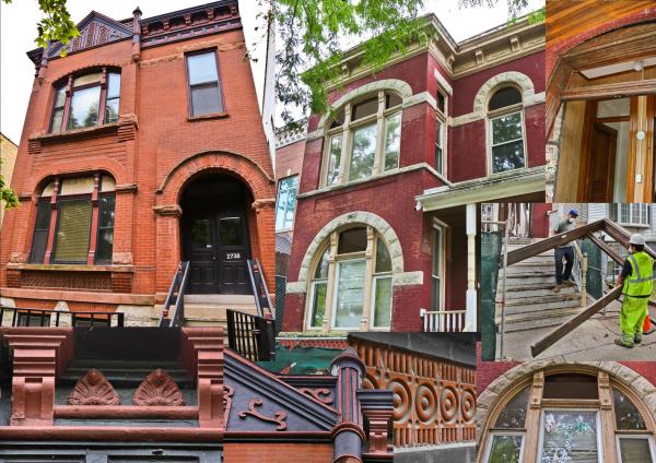 back-to-back destruction of two exceptionally intact victorian-era chicago houses