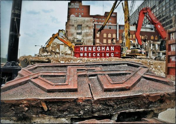 heneghan wrecking rescues ornament from hospital building they are demolishing