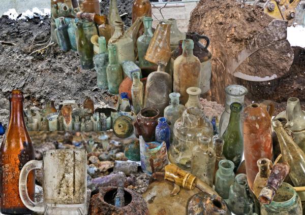 discovery of forgotten late 19th century landfill reveals rubbish from chicago's past frozen in time