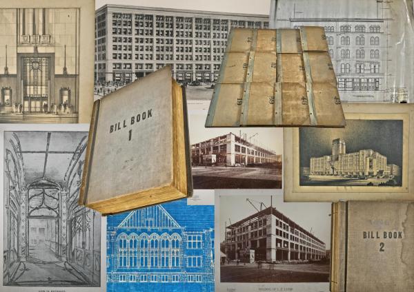 ephemera, photographs, drawings, and books from the architectural offices of jenney & mundie acquired by bldg. 51 museum