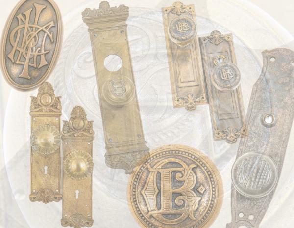 bldg. 51 and urban remains secure large selection of emblematic and monogrammed hardware from historically important american buildings