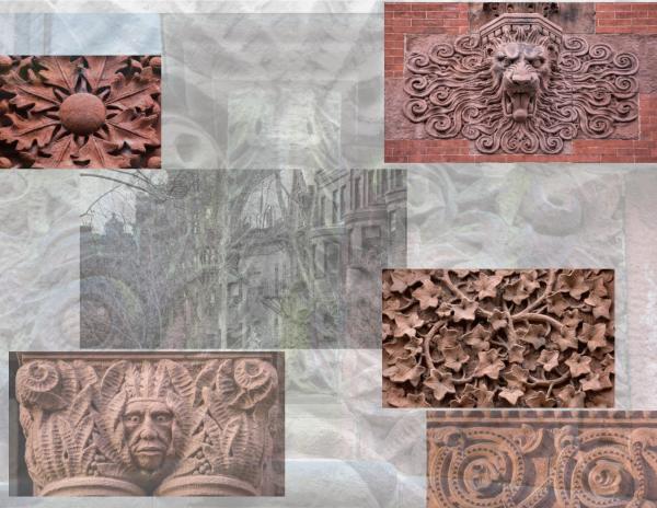 photographic survey of 19th century architectural ornament in boston's back bay