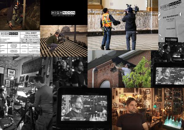 high noon entertainment collaborating with urban remains on documenting the death of buildings