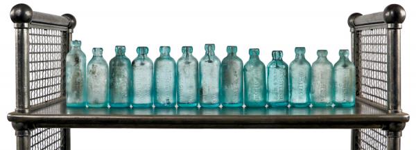 19th century graystone two-flat excavation site yields several hutchinson bottles