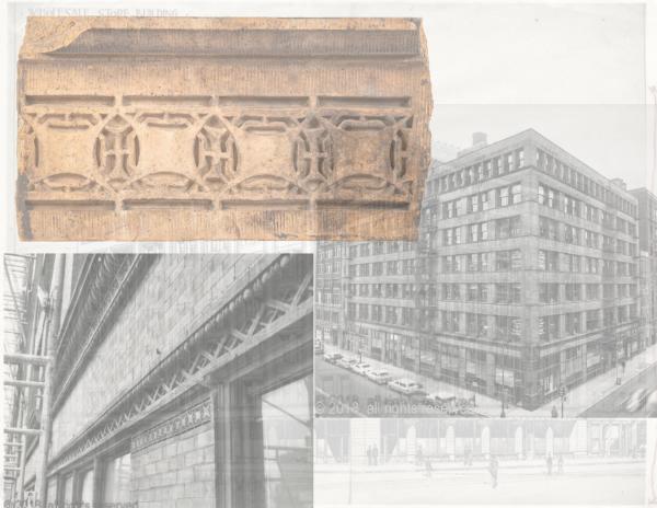 bldg. 51 museum acquires historically important meyer loft building (1892) terra cotta ornament salvaged by richard nickel