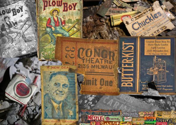 finding forgotten objects in congress theater's crawlspaces and plenum chambers
